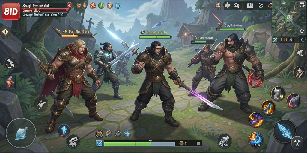 Tampilan menarik dari gameplay SLG yang menghibur.