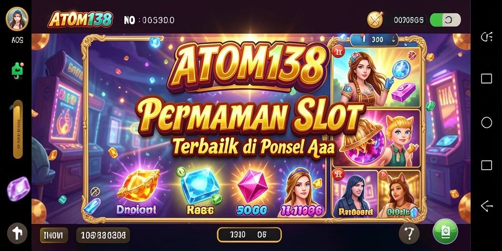 Tampilan gameplay ATOM138 yang menarik dan menghibur.