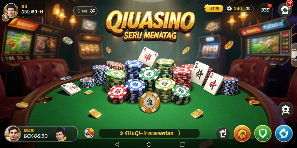 Tampilan gameplay QiuQiu yang mendebarkan di BCKASINO.