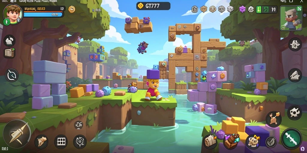 Gameplay menarik GT777 dengan tantangan Puzzle yang seru.
