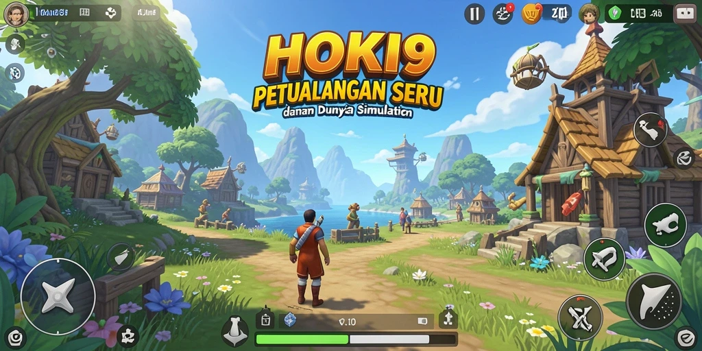 Tampilan gameplay HOKI9 yang mendebarkan dan interaktif.