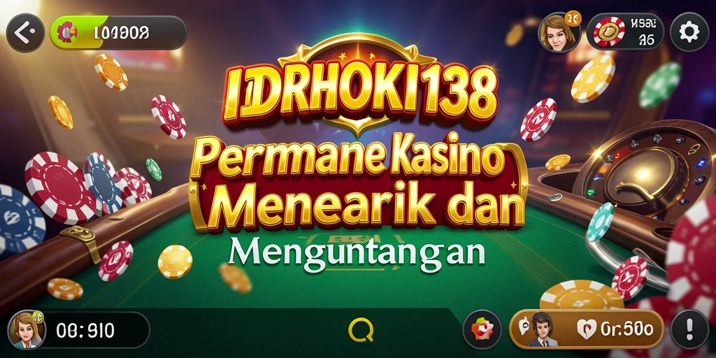 Tampilan menarik dari gameplay kasino IDRHOKI138 yang seru.