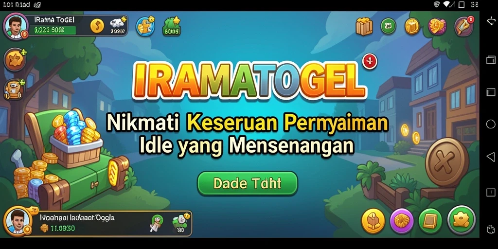 Tampilan gameplay seru dari IRAMATOGEL yang penuh warna dan menarik.